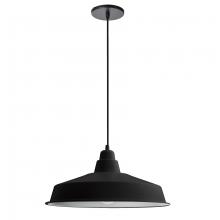Dainolite OLY-161P-MB - 1 Light Matte Black Pendant