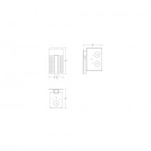 WAC Canada LED-T-RBOX4-WT - InvisiLED? 8ft Recessed Mounted Mud-In Channel Wiring Box