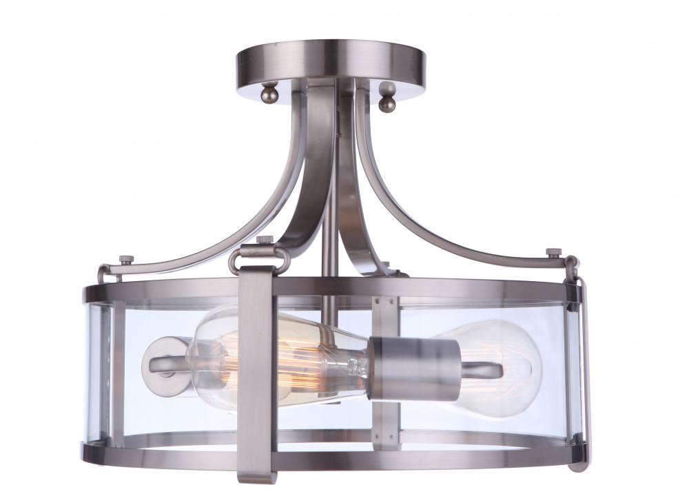 3 Light Semiflush
