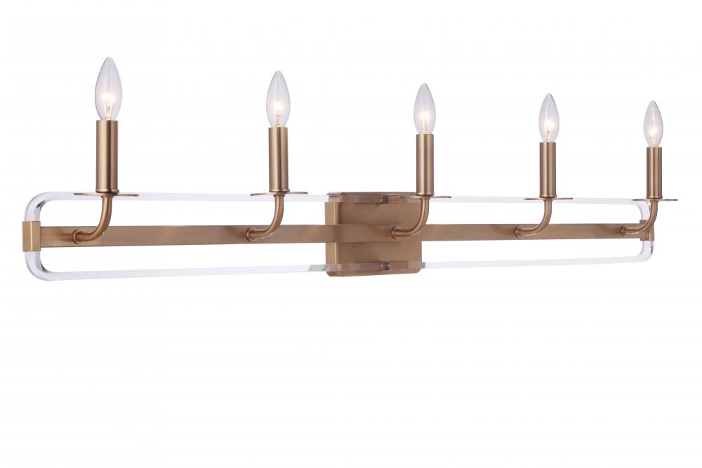 5 Light Vanity