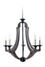 Craftmade 35125-WP - 5 Light Chandelier
