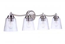 Craftmade 50204-BNK - 4 Light Vanity