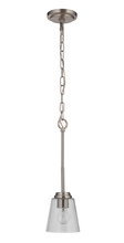Craftmade 50291-BNK - 1 Light Mini Pendant