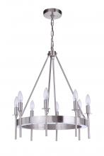 Craftmade 54328-BNK - 8 Light Chandelier