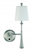 Craftmade 57461SA-BNK - 1 Light Swing Arm Wall Sconce