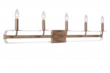 Craftmade 57705-SB - 5 Light Vanity
