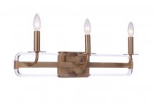 Craftmade 57703-SB - 3 Light Vanity