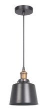 Craftmade P760MBKPAB1 - 1 Light Mini Pendant